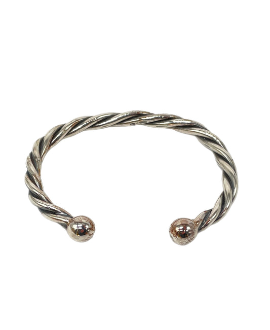 Bracciale rigido treccia